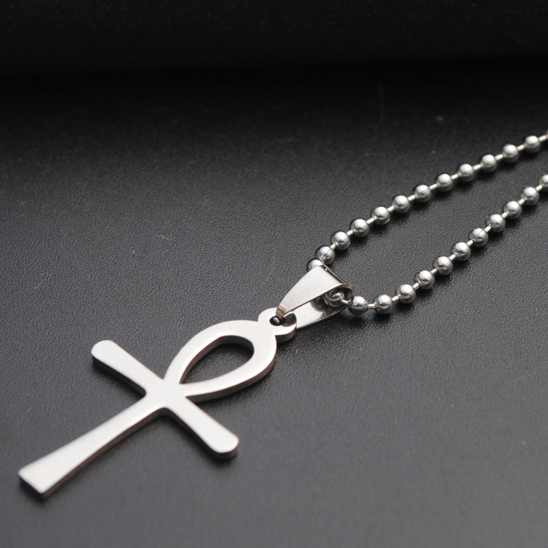 Men's Stainless Korean Style Long Fashion Sweater Pendants