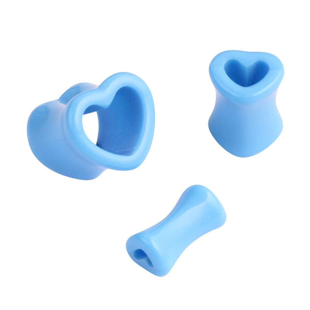 Acrylic Love Ear Extender Heart-shaped Auricle Earrings