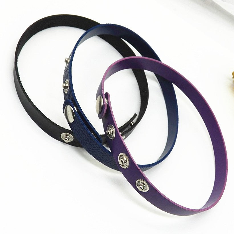 Classic Punk Vintage Court Leather Promotion Necklaces
