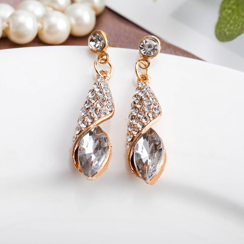 Fashion Korean Style Full Diamond Water Rings