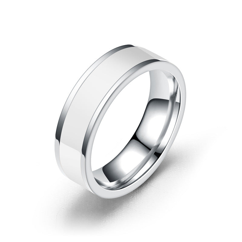 Fashion Stainless Steel Magic Glue Cheap Rings