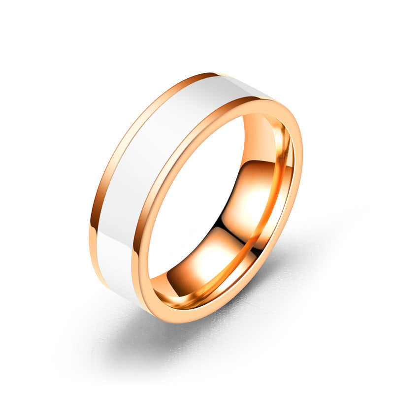 Fashion Stainless Steel Magic Glue Cheap Rings