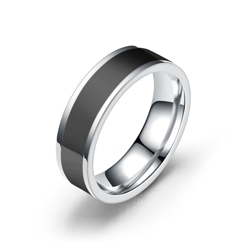 Fashion Stainless Steel Magic Glue Cheap Rings