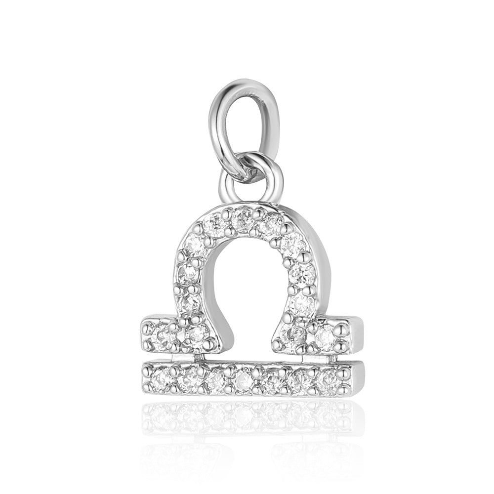 Twee Constellation Copper Zircon Ornaments Accessories Pendants