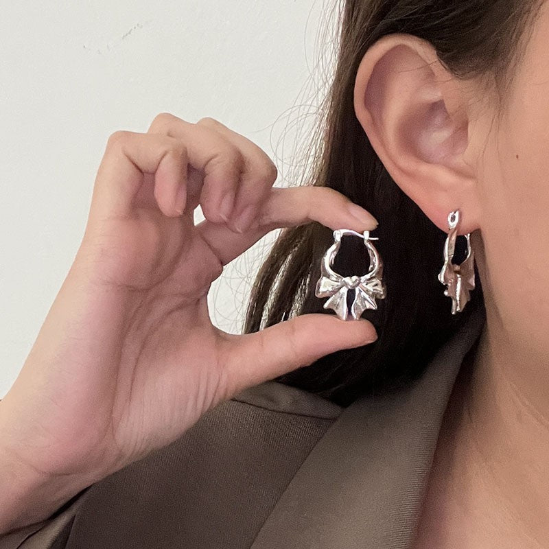 Circle Niche Design High-grade Cold Style Earrings