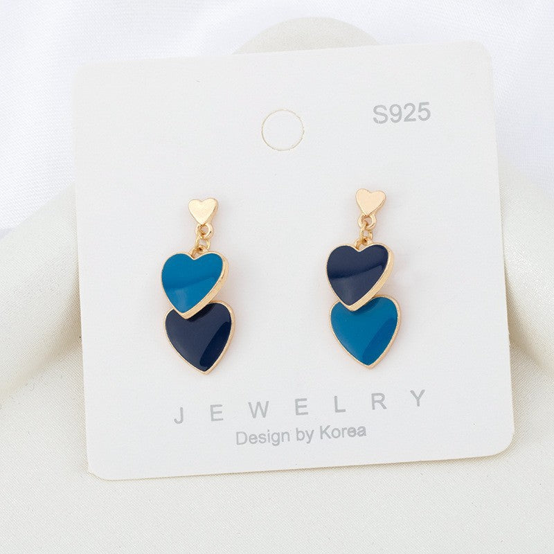 Needle High-grade Pearl Bow Flower Tulip Earrings