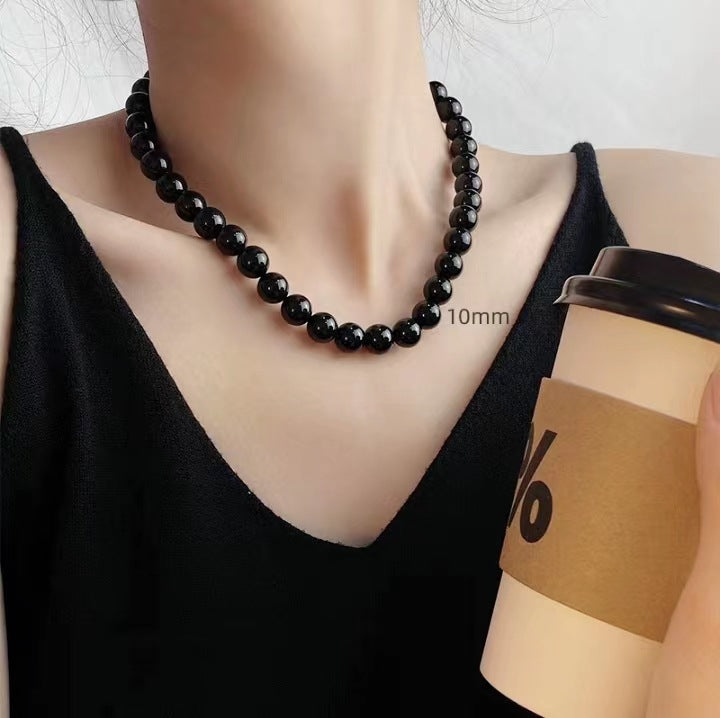 Women's Pearl High-grade Temperament Wild Sweater Chain Necklaces