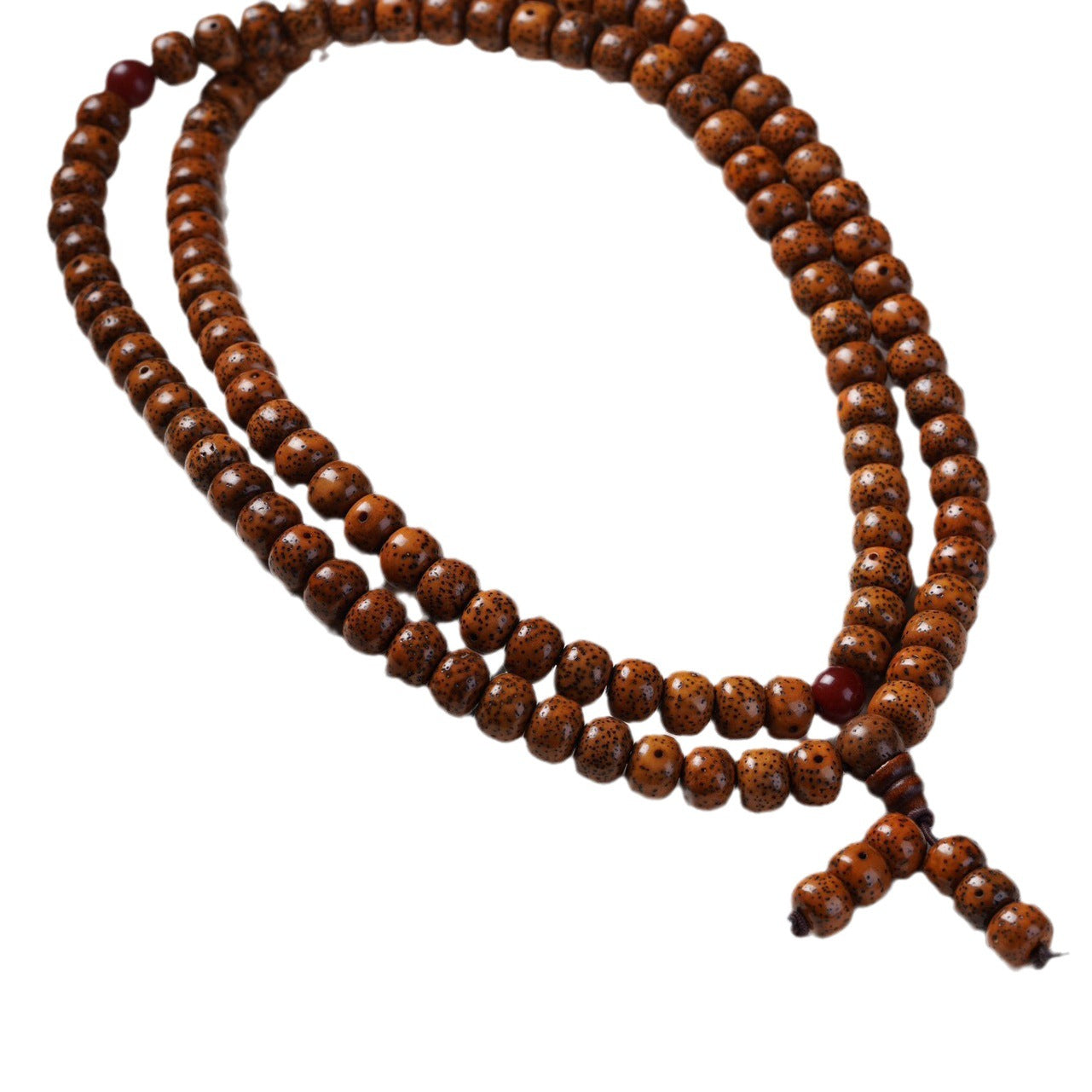 Women's & Men's Bodhi Old Seeds Round Beads Seed Original Rosary Bracelet