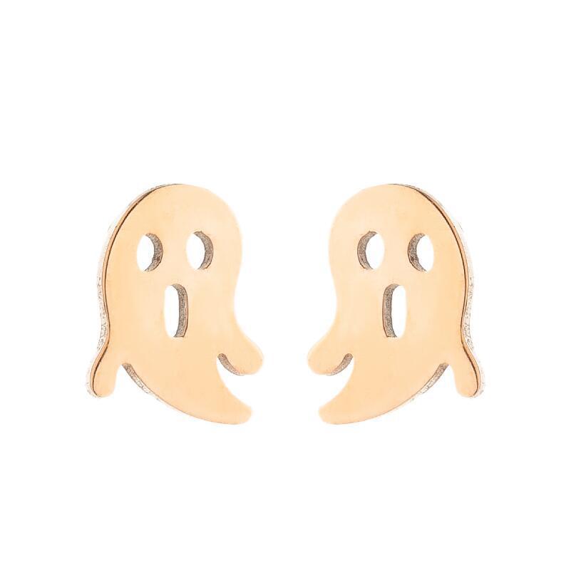 Ear Simple Fashion Halloween Pumpkin Ghost Earrings
