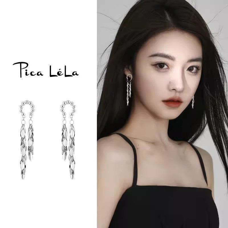 Women's High Sense Niche Temperament Retro Sier Earrings
