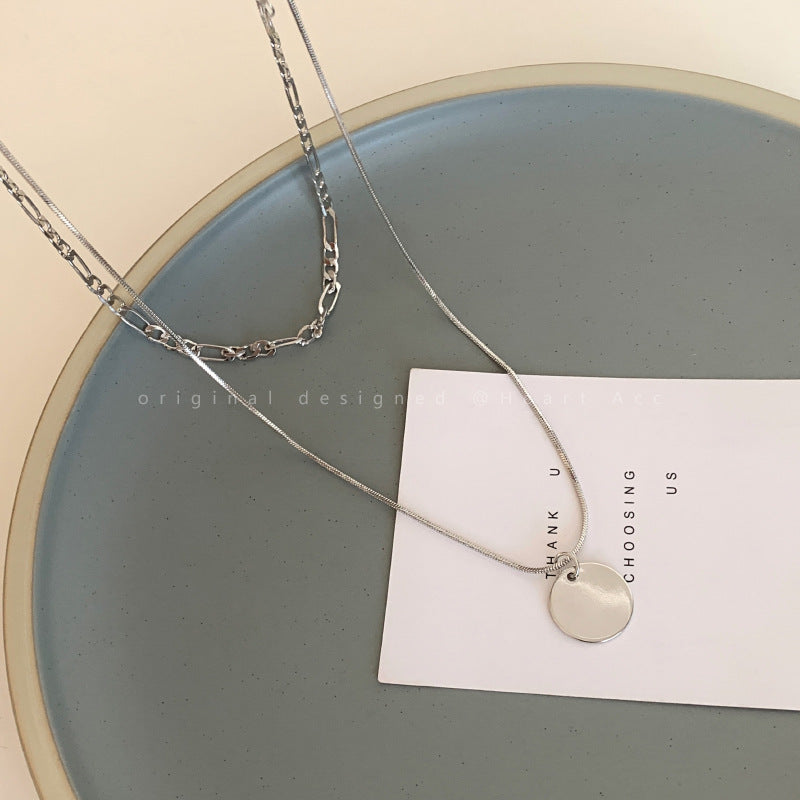 Cold Style Niche Design Clavicle Chain Necklaces