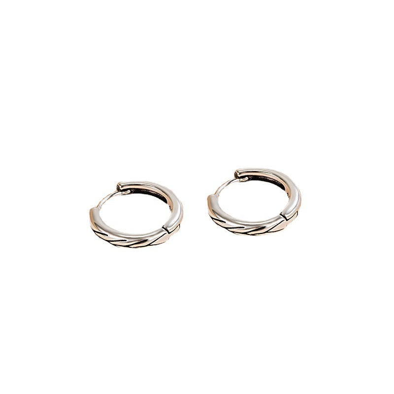 Men's Niche Fashionable High-grade Personality Single Handsome Rings