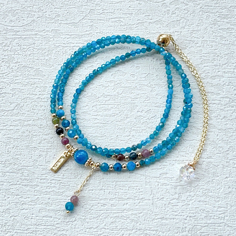 Bag Gold Hand String Burning Multi Bracelet