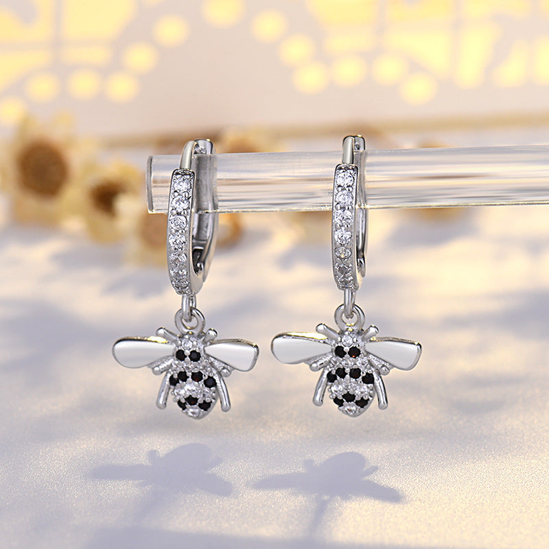 Personalized Ear Clips Sier Pin Female Live Earrings