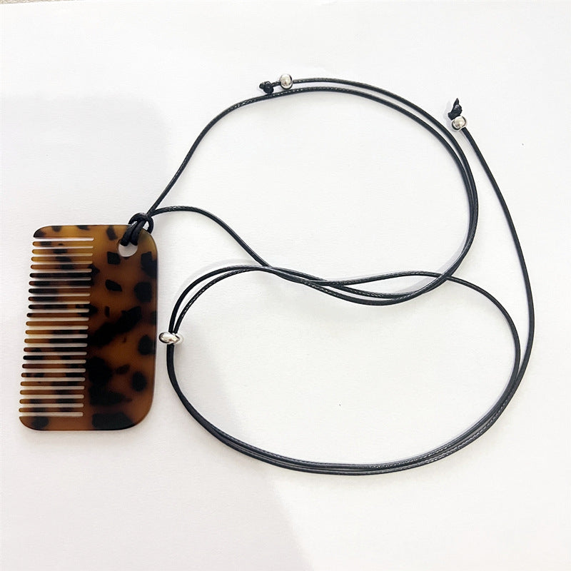 Women's Bag Long Sweater Chain Earphone Portable Necklaces