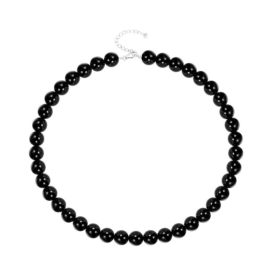 Beaded Female Dark High-grade Light Luxury Clavicle Chain Necklaces