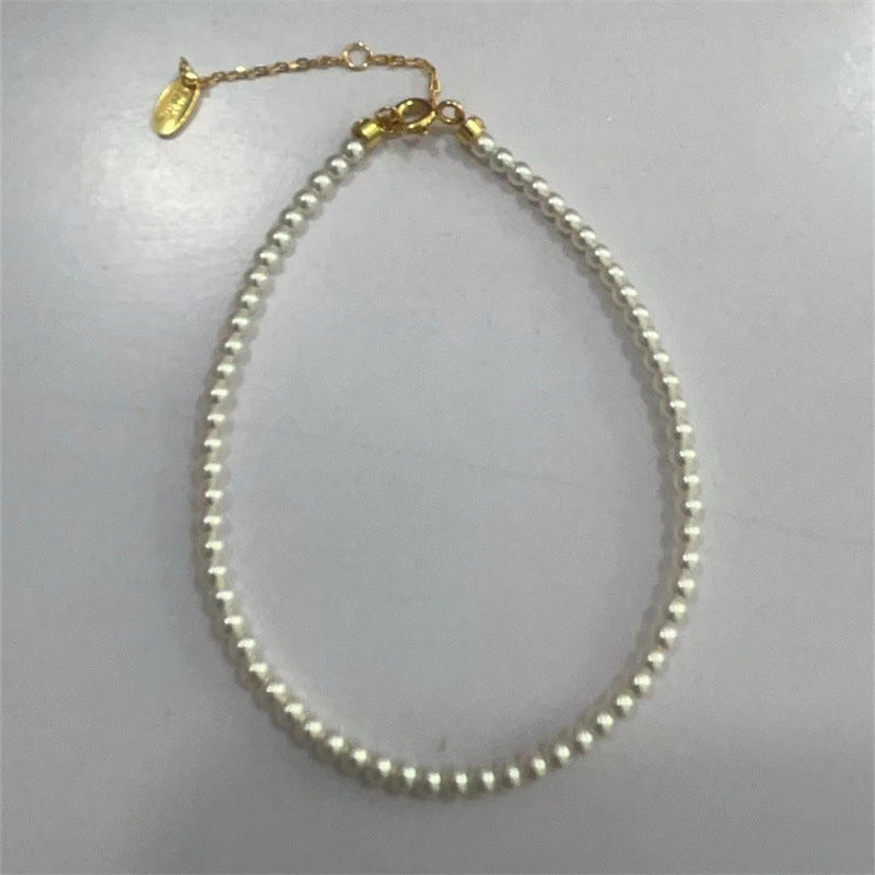 Strong Light Pearl Retro Affordable Luxury Minority Necklaces