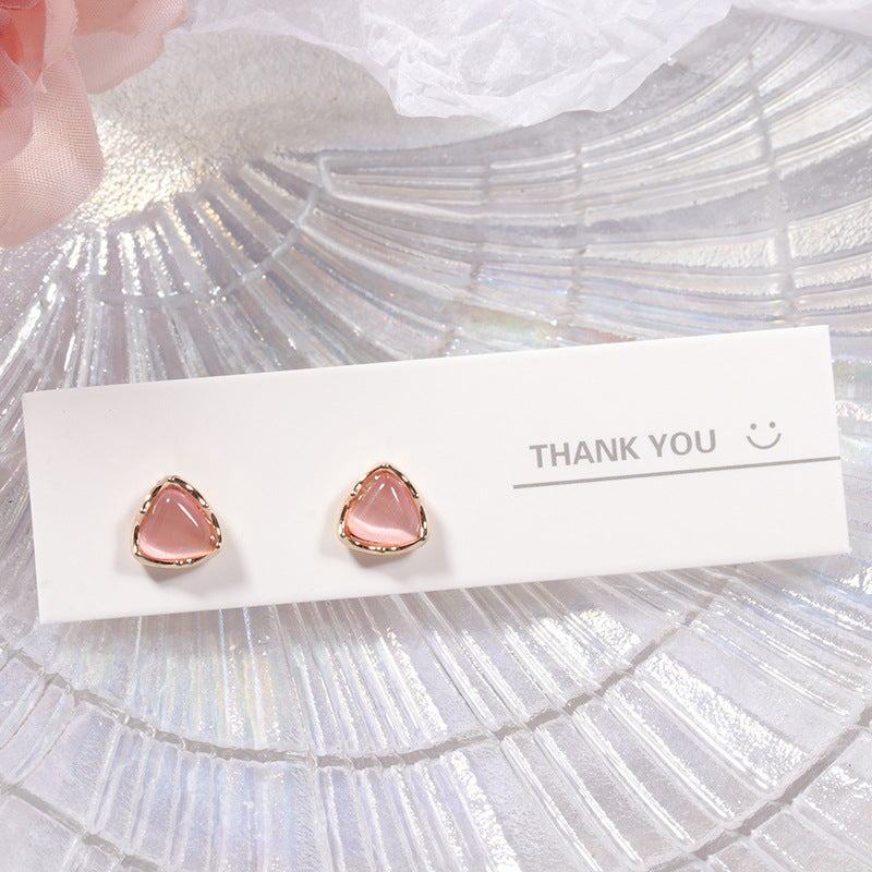 Women's Temperament Sterling Sier Ear Korean Style Earrings