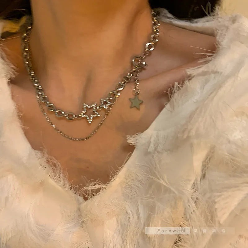 Women's Beads Bow Sweet Elegance Summer Fresh Niche Clavicle Necklaces