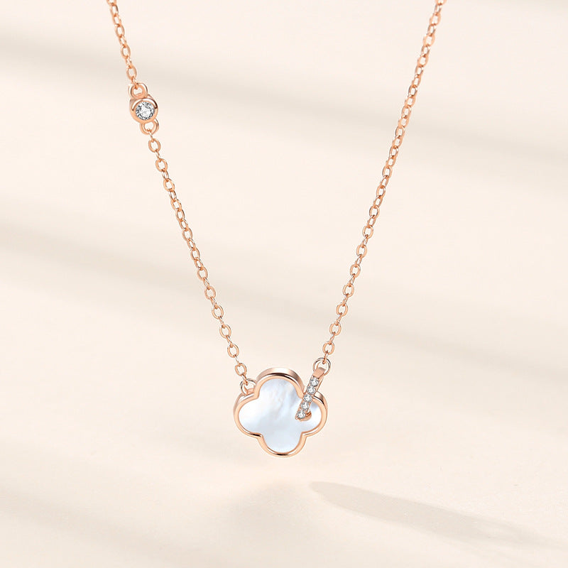 Women's Sier Niche Design Fritillary Versatile Necklaces