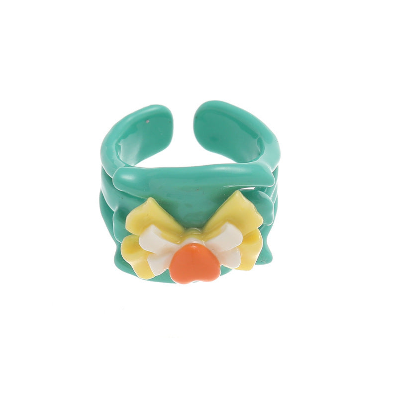 Female Affordable Luxury Style High-grade Drop Oil Rings