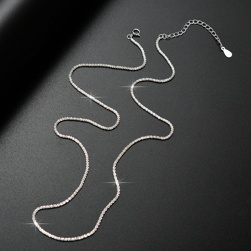 Women's For Niche Design Clavicle Chain Argent Necklaces