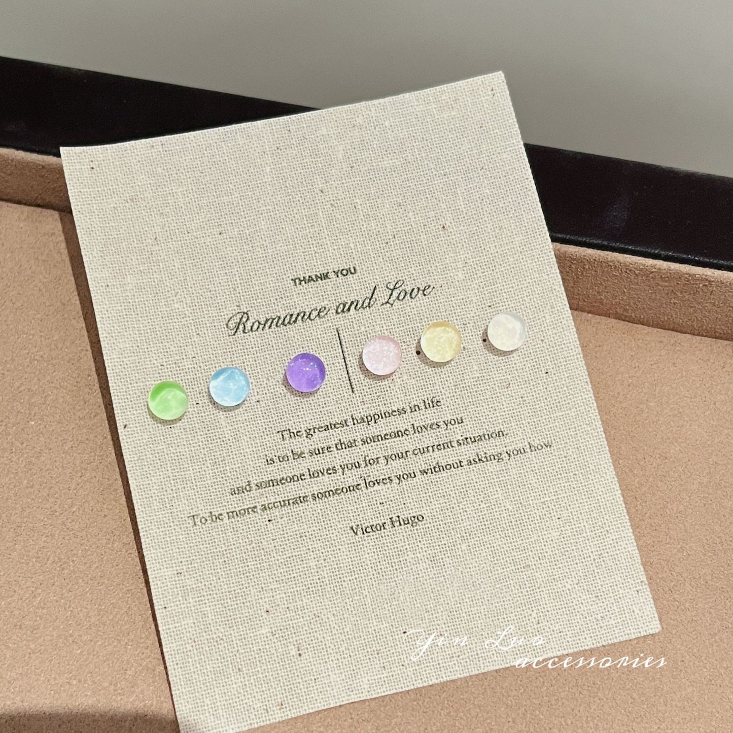 Plastic Needle Colorful Bubble Beads Dopamine Fresh Simple Compact Girly Stud Earrings
