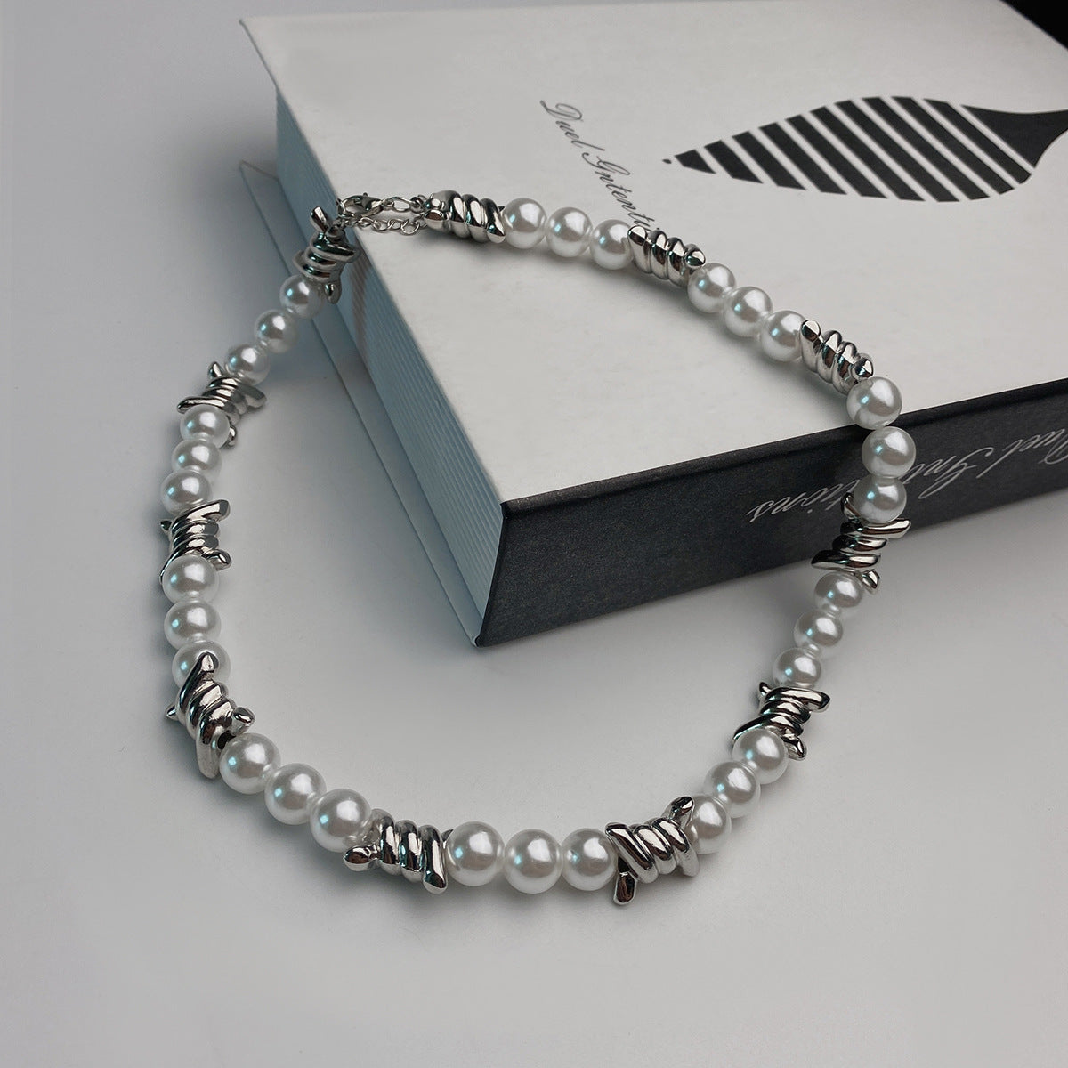 Women's & Men's Dark Style Niche Design Thorn Punk Necklaces