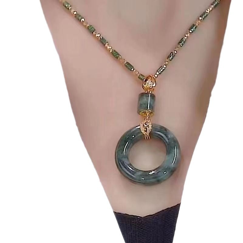 Wild Safety Buckle Clavicle Chain Light Luxury Minority Necklaces