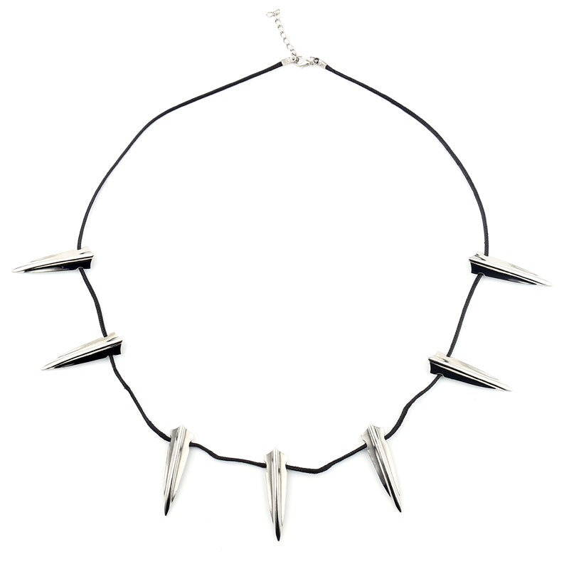 Marvel Avengers Black Panther Steel Tooth Small Necklaces