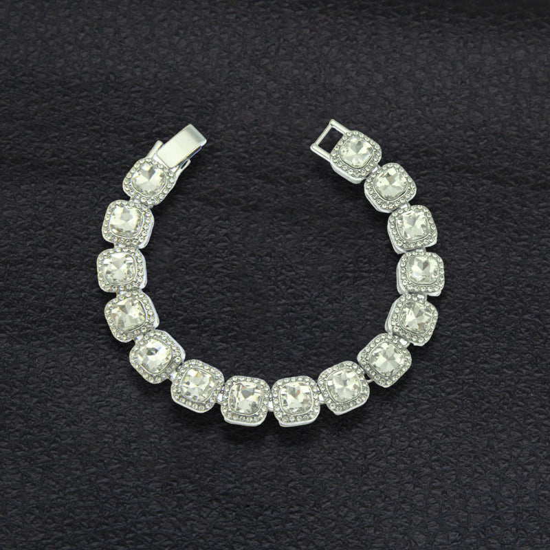 Men's Trendy Cuban Link Chain Night Club Personality Necklace