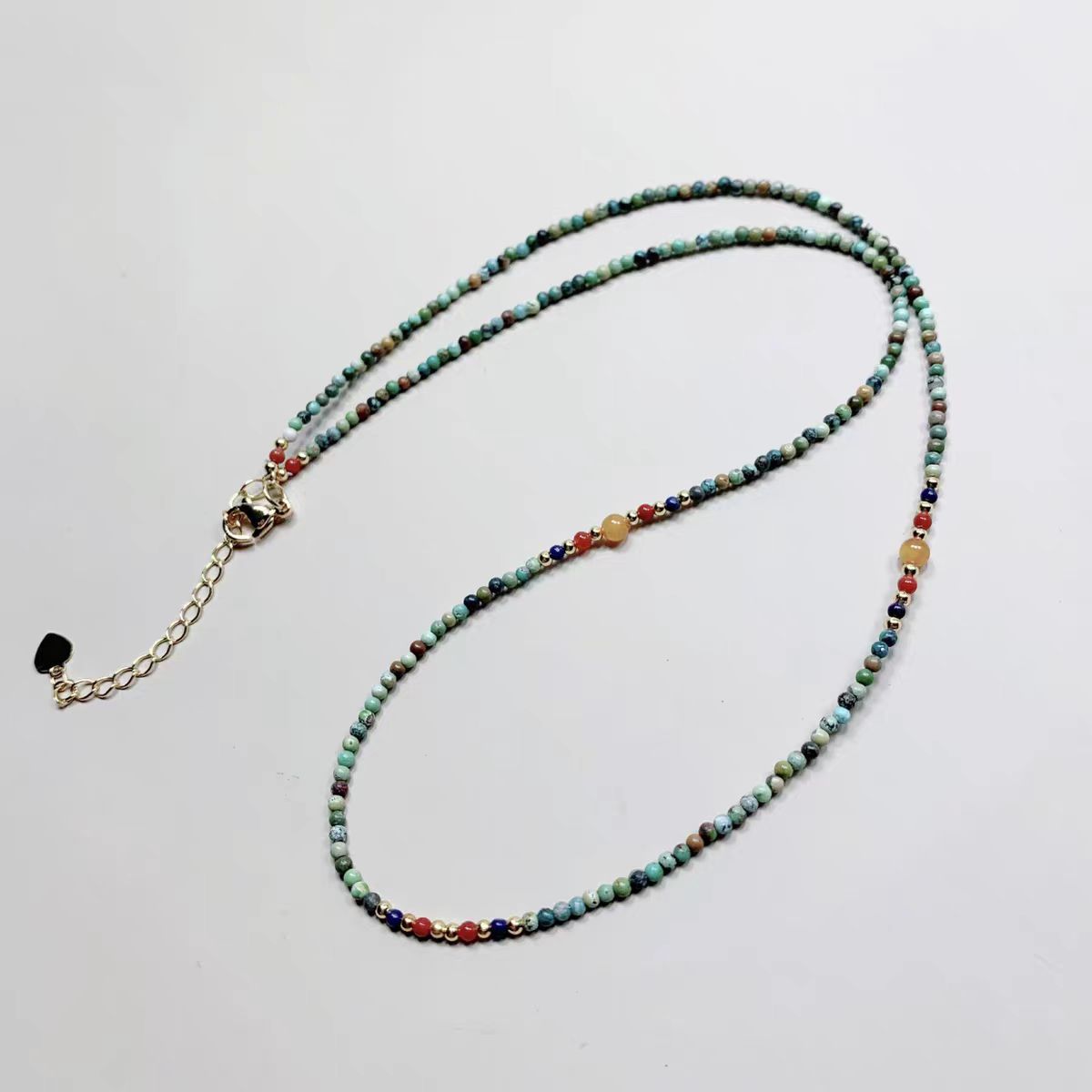 Beaded Turquoise High-grade Clavicle Chain Niche Necklaces