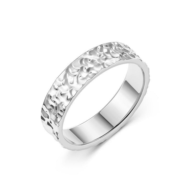 Mush Ice High-grade Style Niche Temperament Rings