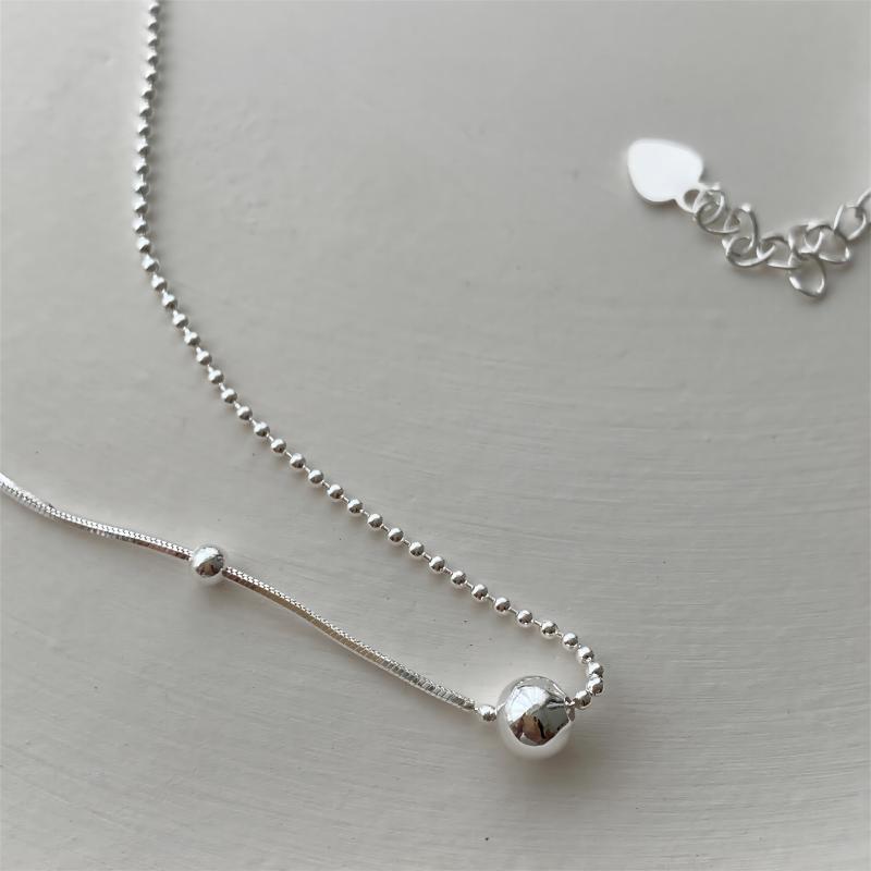 Does Not Fade Female Summer High Sense Minimalist Rhinestone Necklaces