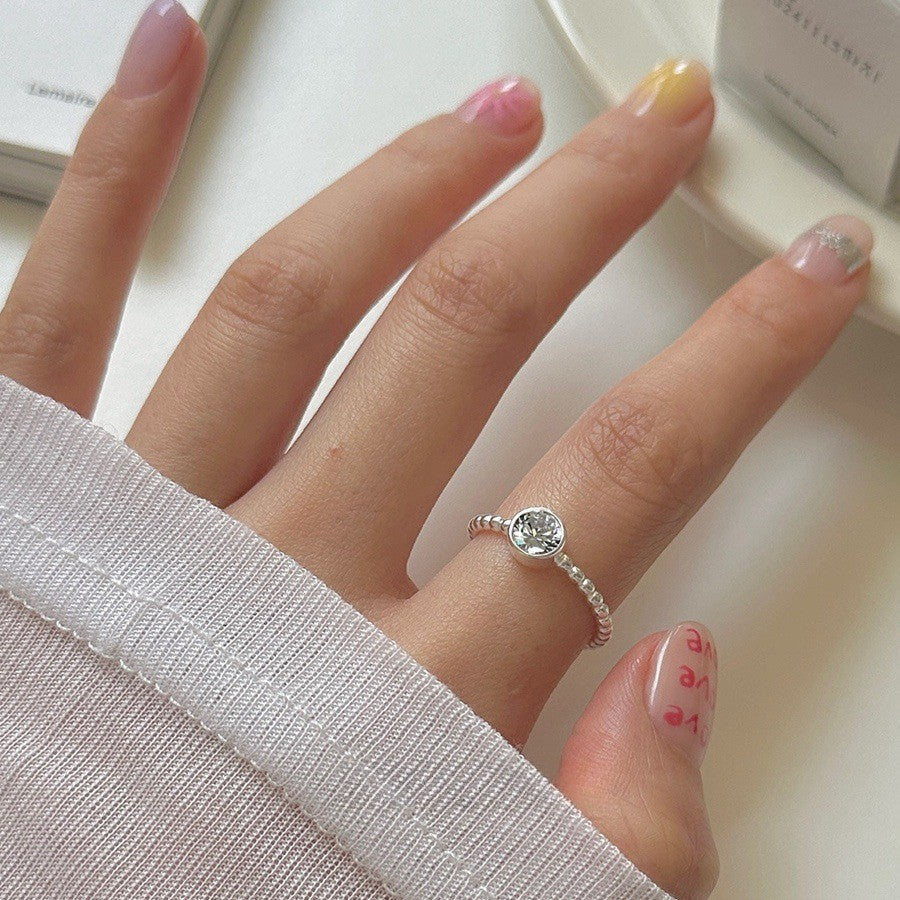 Female Niche High-grade Light Luxury Opening Rings