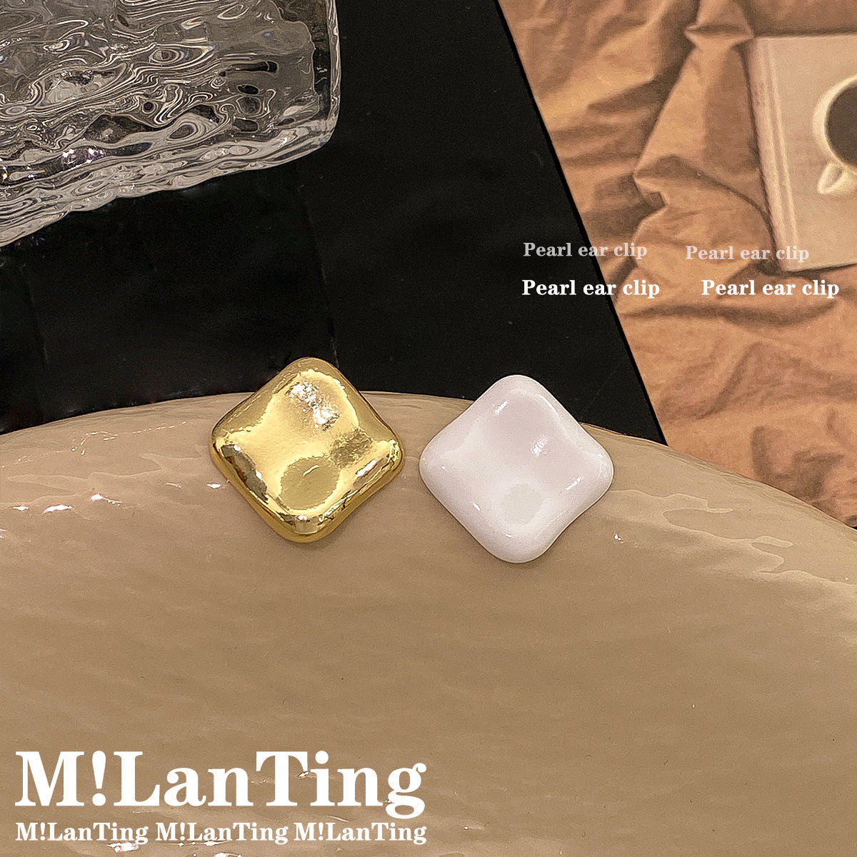 High-grade Temperament Ear Vintage Pearl Female Rings