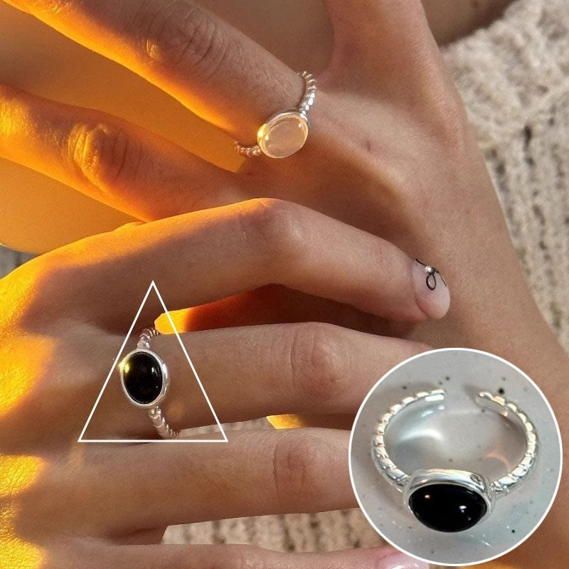 Women's For Personalized Hip Hop Fashion Punk Creative Opening Finger Twin Ring