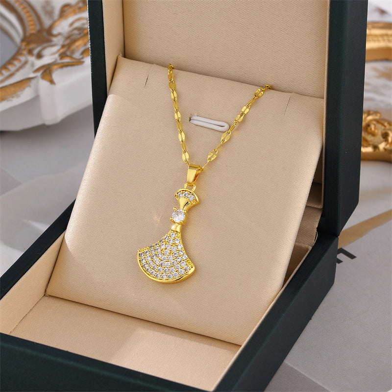 Women's Titanium Steel Ornament Simple Fashion Personality Necklaces