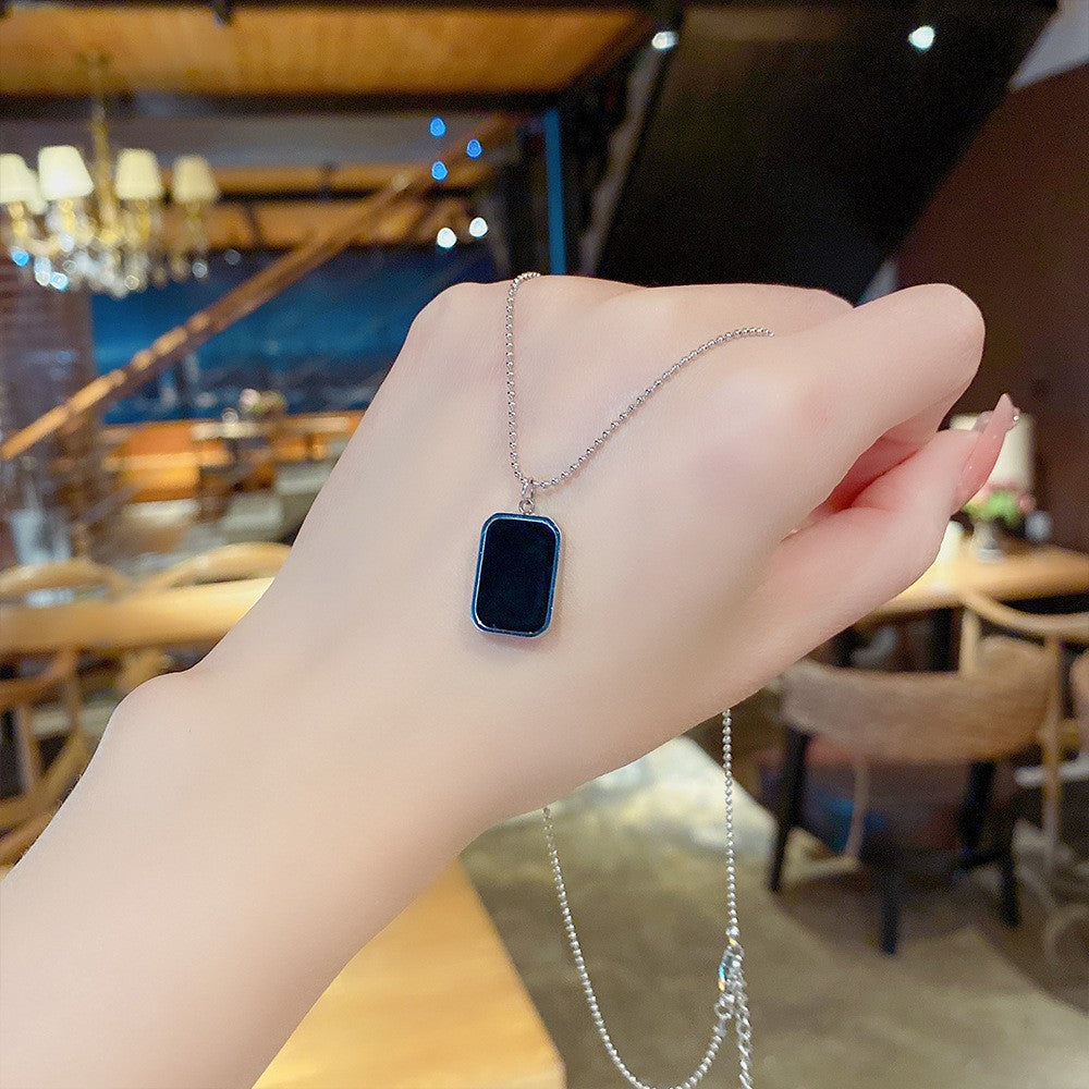 Women's Luxury Titanium Steel For Niche Design Necklaces