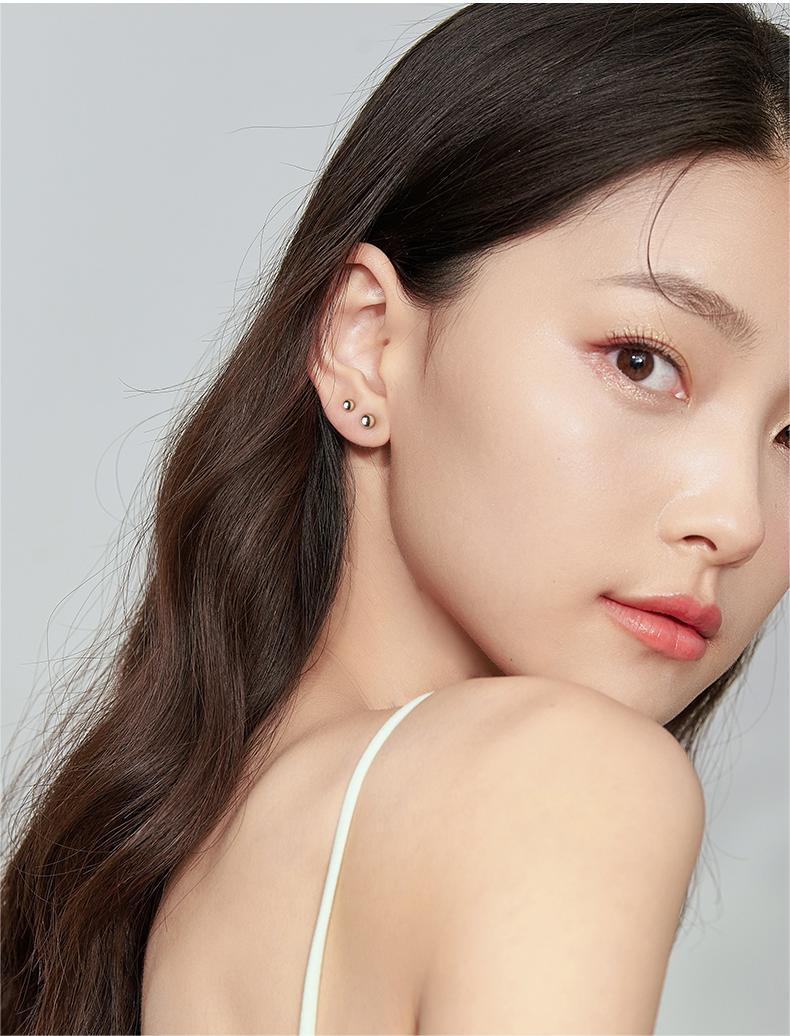 Women's Sleeping No Need To Take Off Ear Bar Small Earrings