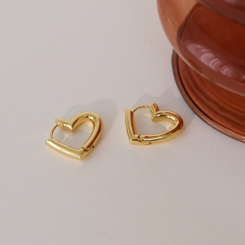Women's Simple Ear Clip Sterling Sier High-grade Quality Earrings