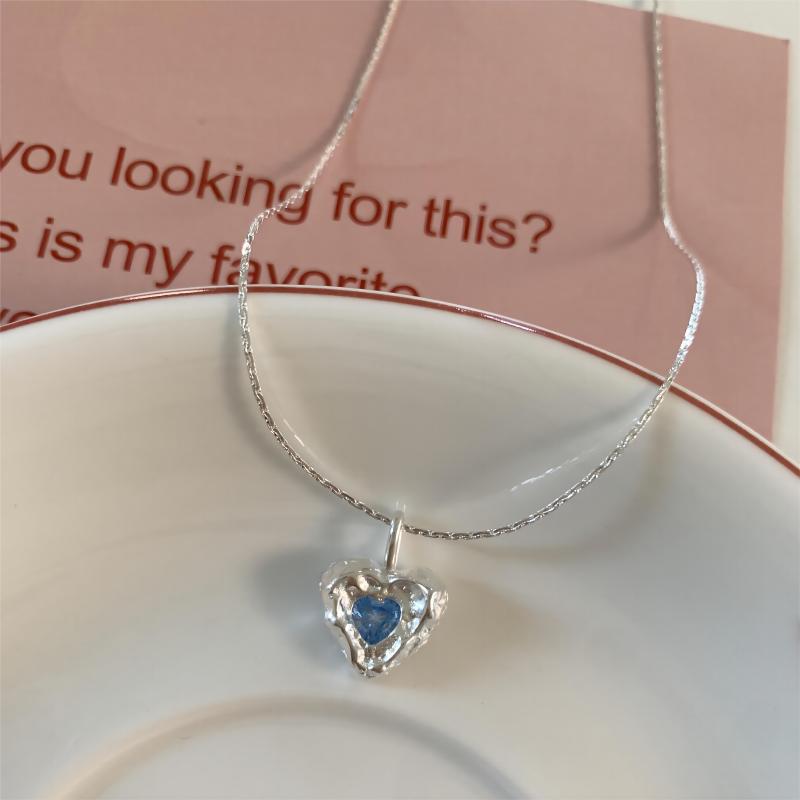Does Not Fade Female Summer High Sense Minimalist Rhinestone Necklaces