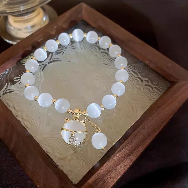 Women's Lucky Cat For Design High-grade Temperament Bracelet