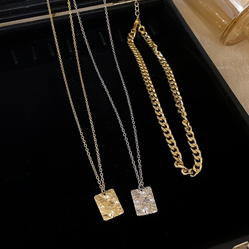 Women's High-grade Accessories Clavicle Chain Super Shiny Necklaces