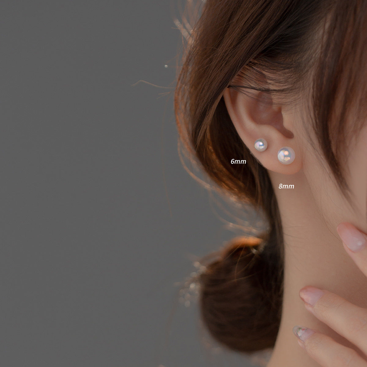 Lodge Sterling Sier Korean Style Magic Earrings