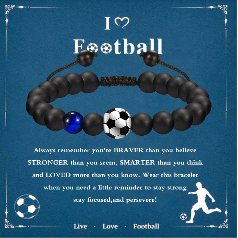 Fashion Personality Football Basketball Baseball Ball Bracelets