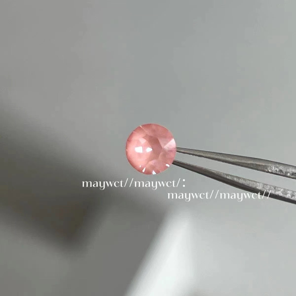 Round Diamond Titanium Steel Screw Ear Stud Earrings