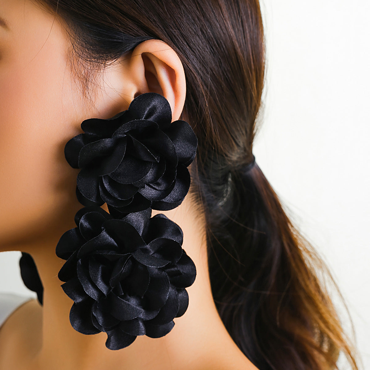 Women's Ornament Personalized Long Chain Flower Fashion Earrings