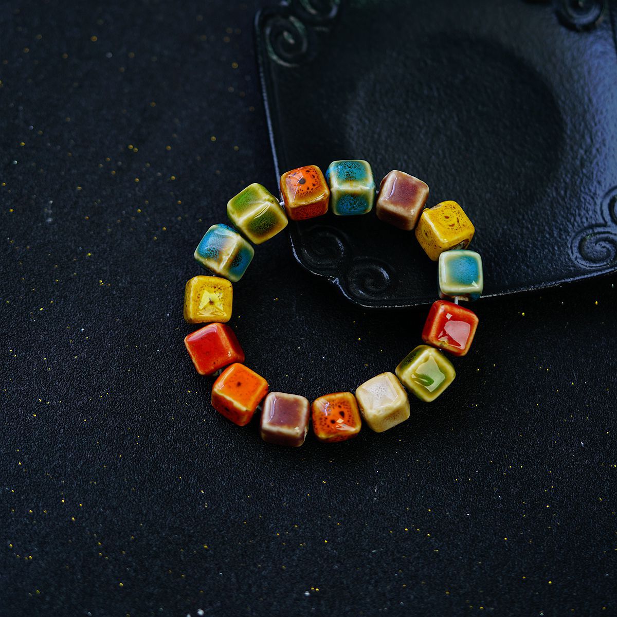 Men's Ceramic Ethnic Style Ornament High-grade Accessories Bracelets
