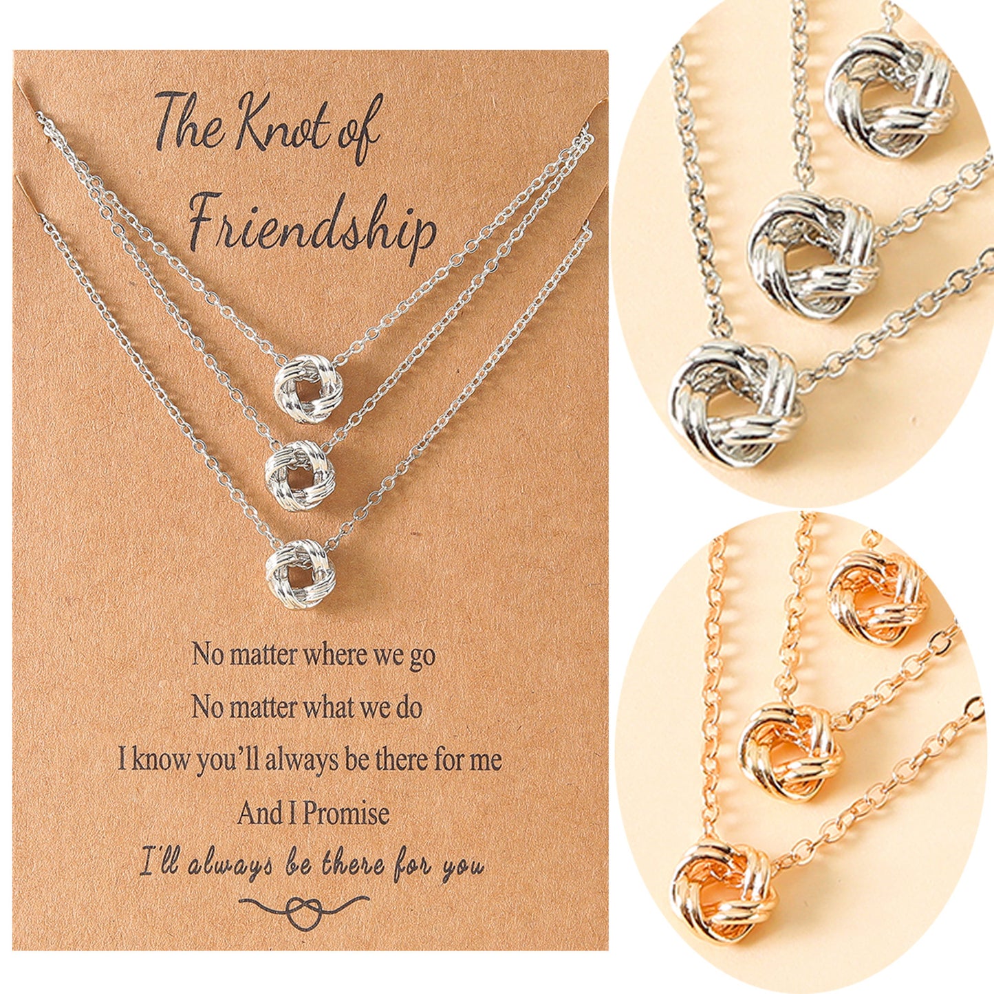 Ornament Personality Friendship Buckle Card Good Necklaces
